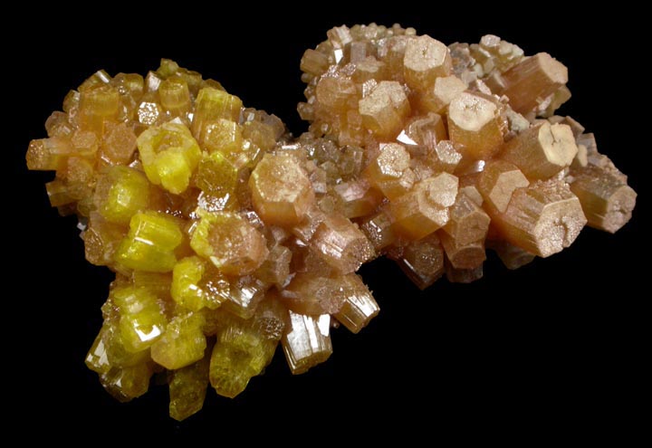 Pyromorphite from Bunker Hill Mine, 17-23 Floors, 9th Level, Jersey Vein, Coeur d'Alene District, Shoshone County, Idaho