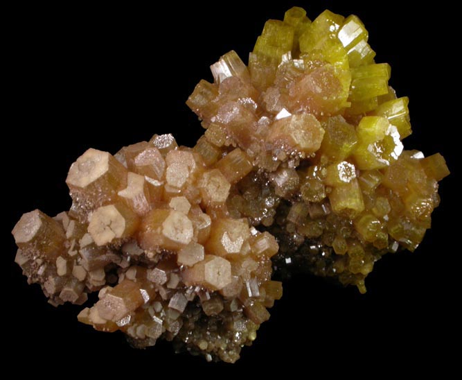 Pyromorphite from Bunker Hill Mine, 17-23 Floors, 9th Level, Jersey Vein, Coeur d'Alene District, Shoshone County, Idaho