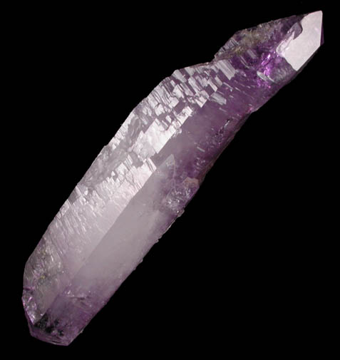 Quartz var. Amethyst Quartz with Hematite inclusions from Piedra Parada, near Las Vigas, Tatatila, Veracruz, Mexico