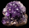 Quartz var. Amethyst Quartz from Catalan Agate-Amethyst District, Southern Paran Basalt Basin, Artigas, Uruguay