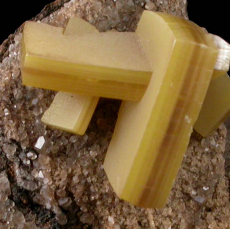 Wulfenite from Mina Ojuela, Level 7, Mapimi, Durango, Mexico
