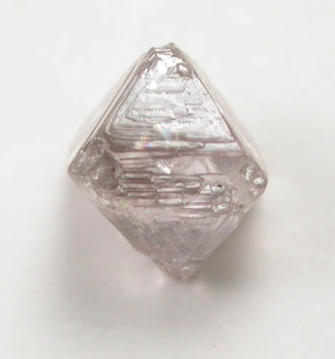 Diamond (0.47 carat pale pink-brown octahedral crystal) from Argyle Mine, Kimberley, Western Australia, Australia