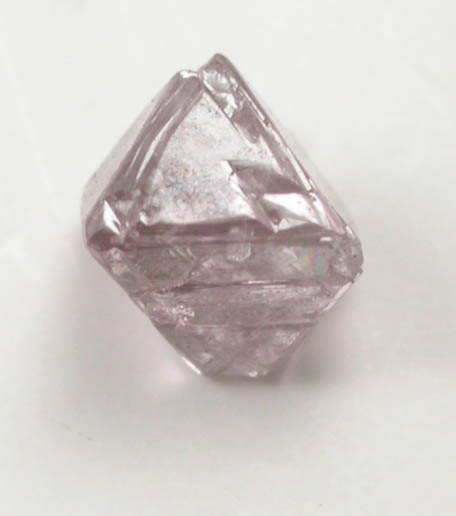 Diamond (0.22 carat pale pink-brown octahedral crystal) from Argyle Mine, Kimberley, Western Australia, Australia