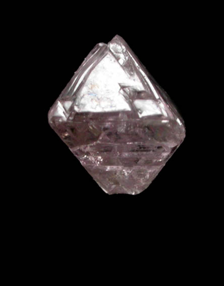 Diamond (0.22 carat pale pink-brown octahedral crystal) from Argyle Mine, Kimberley, Western Australia, Australia