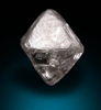 Diamond (0.45 carat pale pink-brown octahedral crystal) from Argyle Mine, Kimberley, Western Australia, Australia