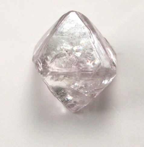 Diamond (0.45 carat pale pink-brown octahedral crystal) from Argyle Mine, Kimberley, Western Australia, Australia