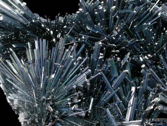 Stibnite from Baia Sprie (Felsbnya), Maramures, Romania