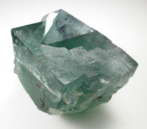 Fluorite (interpenetrant-twinned crystals) from Weardale, County Durham, England