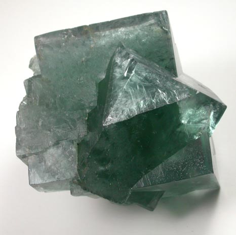 Fluorite (interpenetrant-twinned crystals) from Weardale, County Durham, England