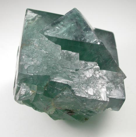 Fluorite (interpenetrant-twinned crystals) from Weardale, County Durham, England