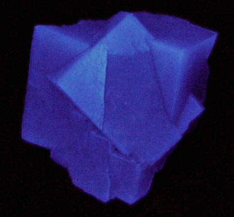 Fluorite (interpenetrant-twinned crystals) from Weardale, County Durham, England