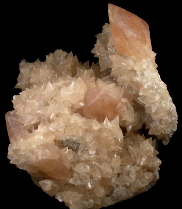 Calcite from Pugh Quarry, 6 km NNW of Custar, Wood County, Ohio