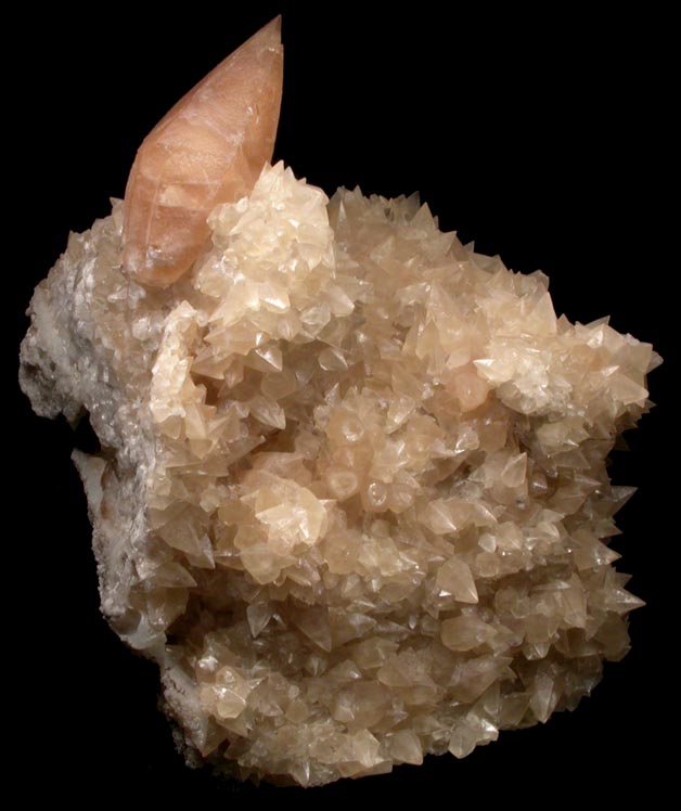 Calcite from Pugh Quarry, 6 km NNW of Custar, Wood County, Ohio