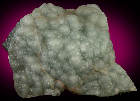 Prehnite from Lower New Street Quarry, Paterson, Passaic County, New Jersey