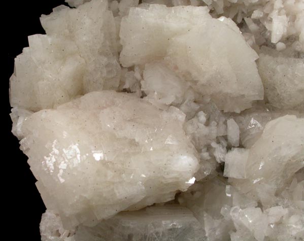 Heulandite with Albite on Quartz from Prospect Park Quarry, Prospect Park, Passaic County, New Jersey