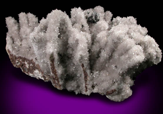 Quartz pseudomorphs after Anhydrite from Prospect Park Quarry, Prospect Park, Passaic County, New Jersey