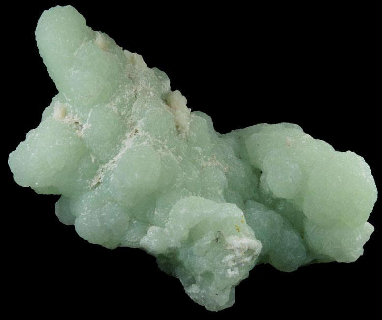 Prehnite pseudomorphs after Anhydrite with minor Calcite from Upper New Street Quarry, Paterson, Passaic County, New Jersey