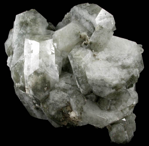 Apophyllite with Chlorite inclusions from Millington Quarry, Bernards Township, Somerset County, New Jersey