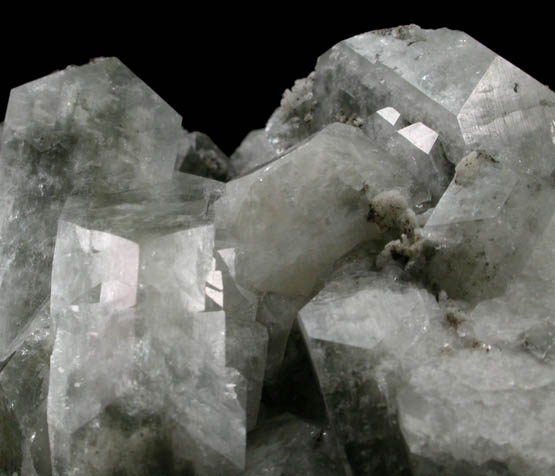 Apophyllite with Chlorite inclusions from Millington Quarry, Bernards Township, Somerset County, New Jersey