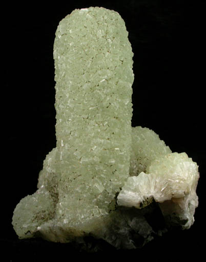 Prehnite pseudomorph after Anhydrite from Prospect Park Quarry, Prospect Park, Passaic County, New Jersey