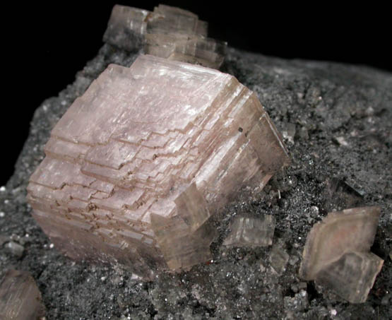 Smithsonite over Tennantite from Tsumeb Mine, Otavi-Bergland District, Oshikoto, Namibia