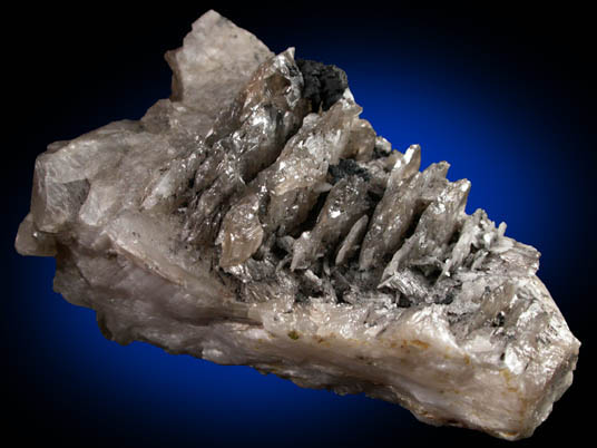 Cerussite from Drygill Mine, Caldbeck Fells, West Cumberland Iron Mining District, Cumbria, England