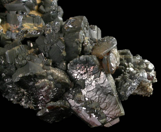 Enargite and Descloizite from Berg Aukas Mine, 16 km ENE of Grootfontein, Otavi Mountain Land, Namibia