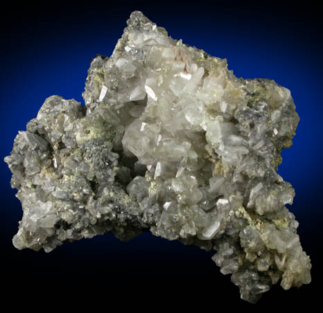 Anglesite with Oxyplumboromite from Kellogg, Shoshone County, Idaho