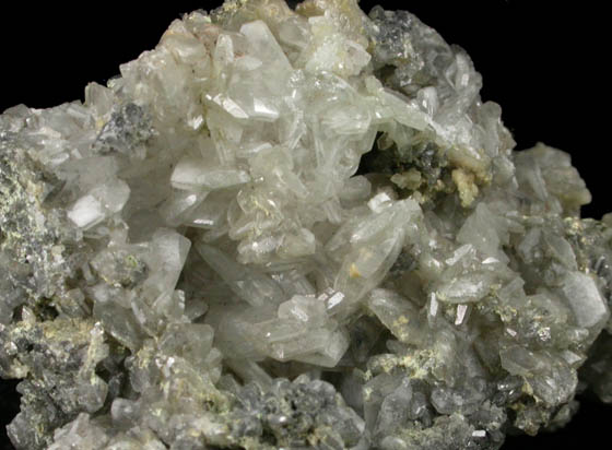 Anglesite with Oxyplumboromite from Kellogg, Shoshone County, Idaho