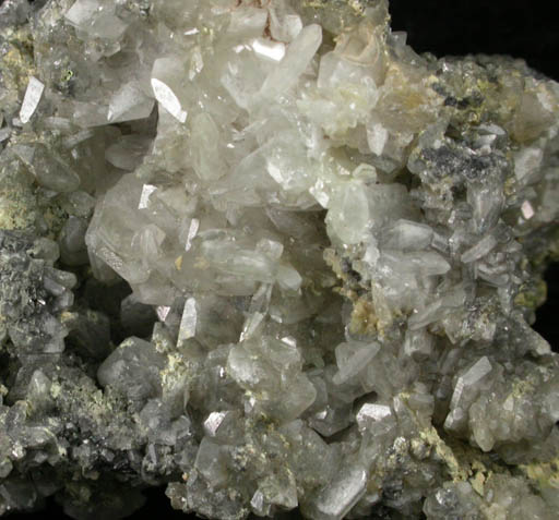 Anglesite with Oxyplumboromite from Kellogg, Shoshone County, Idaho