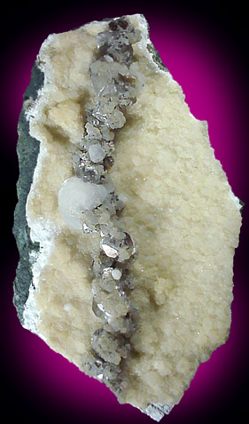 Prehnite, Gyrolite, Calcite from Poona, India