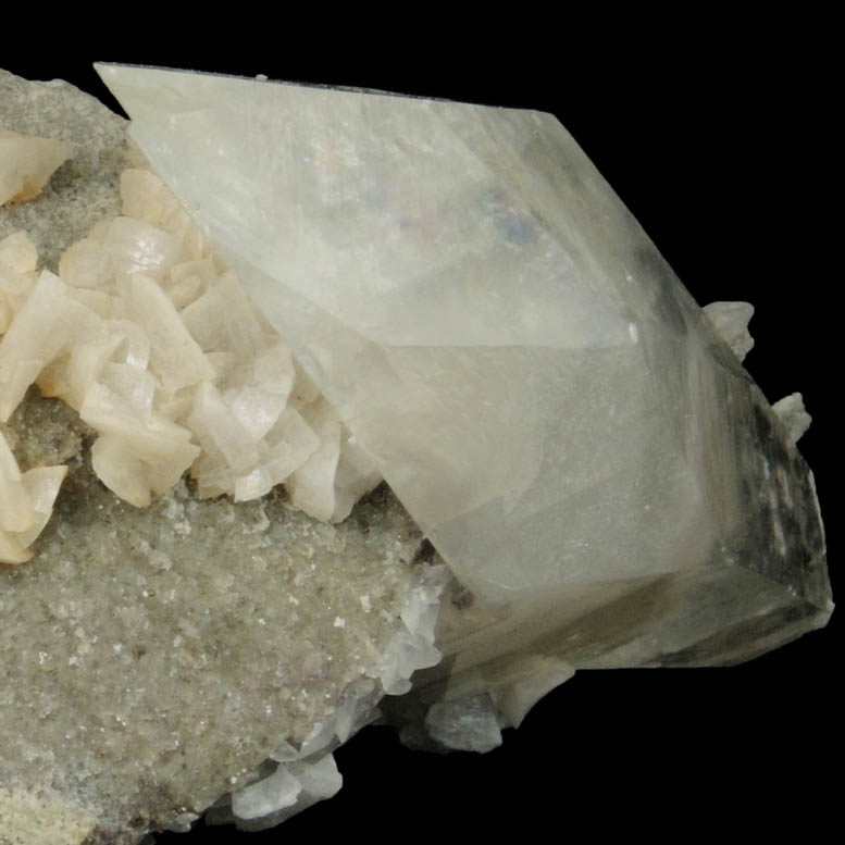 Calcite with Dolomite from Moscona Mine, Solis, Villabona District, Asturias, Spain