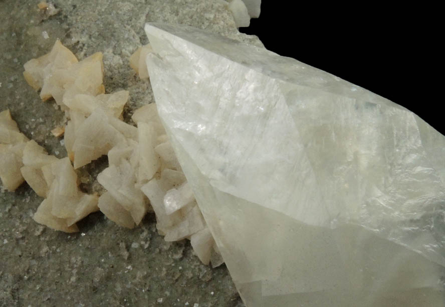 Calcite with Dolomite from Moscona Mine, Solis, Villabona District, Asturias, Spain