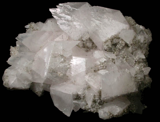 Calcite with Pyrite and Quartz from Santa Eulalia District, Aquiles Serdn, Chihuahua, Mexico