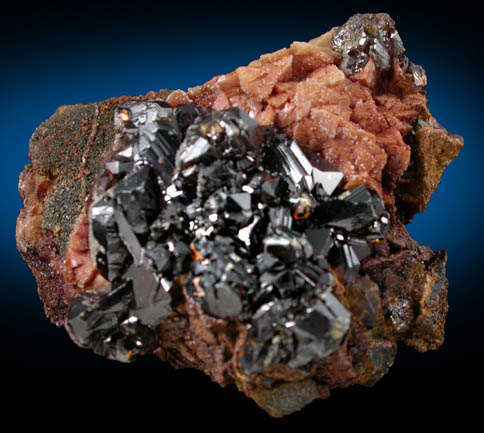 Sphalerite and Dolomite from Mina Troya, Mutiloa, 19 km southwest of San Sebastin, Pais Vasco, Spain