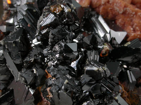 Sphalerite and Dolomite from Mina Troya, Mutiloa, 19 km southwest of San Sebastin, Pais Vasco, Spain