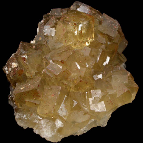 Fluorite with Dolomite from Moscona Mine, Solis, Villabona District, Asturias, Spain