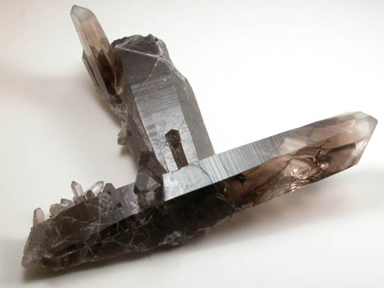 Quartz var. Smoky Quartz from Sierra Blanca, White Mountain Wilderness, Lincoln County, New Mexico