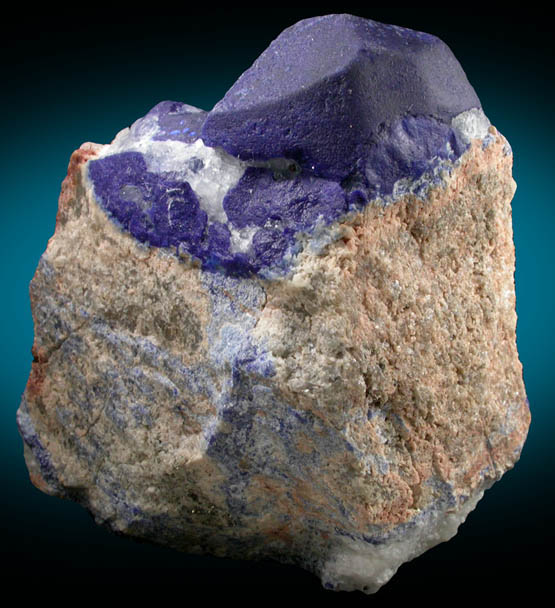 Lazurite var. Lapis Lazuli from Sar-e-Sang, Kokscha Valley, Badakshan, Afghanistan (Type Locality for Lazurite)