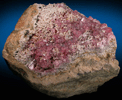 Rhodochrosite with Quartz from Uchucchaqua Mine, Oyon Province, Lima Department, Peru