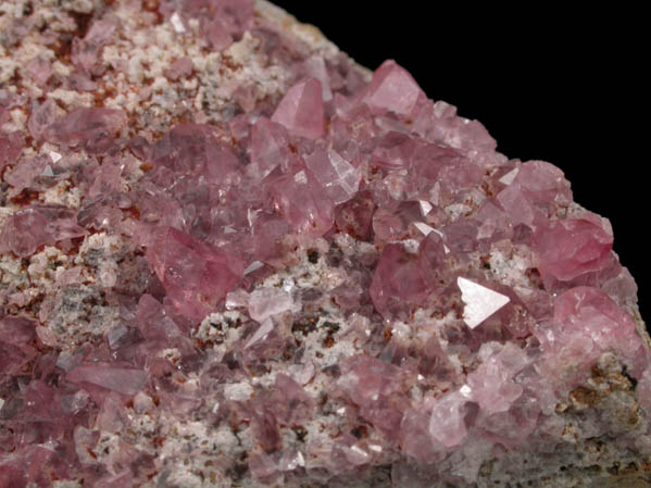 Rhodochrosite with Quartz from Uchucchaqua Mine, Oyon Province, Lima Department, Peru