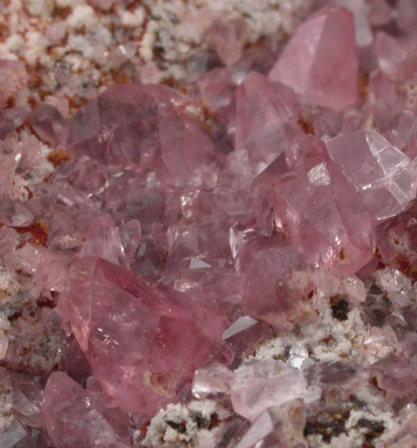 Rhodochrosite with Quartz from Uchucchaqua Mine, Oyon Province, Lima Department, Peru