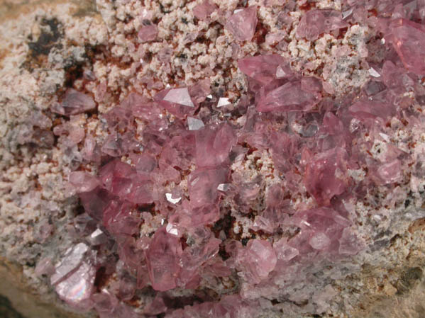 Rhodochrosite with Quartz from Uchucchaqua Mine, Oyon Province, Lima Department, Peru