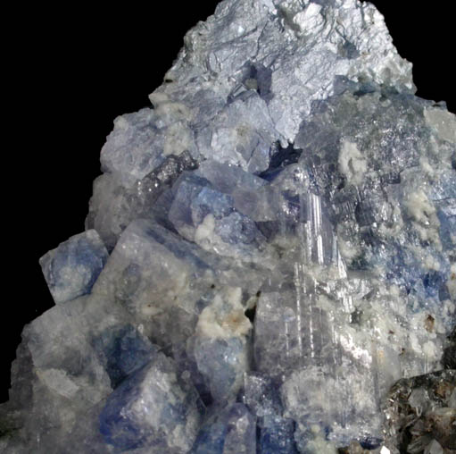 Carletonite with Quartz from Poudrette Quarry, Mont Saint-Hilaire, Qubec, Canada (Type Locality for Carletonite)