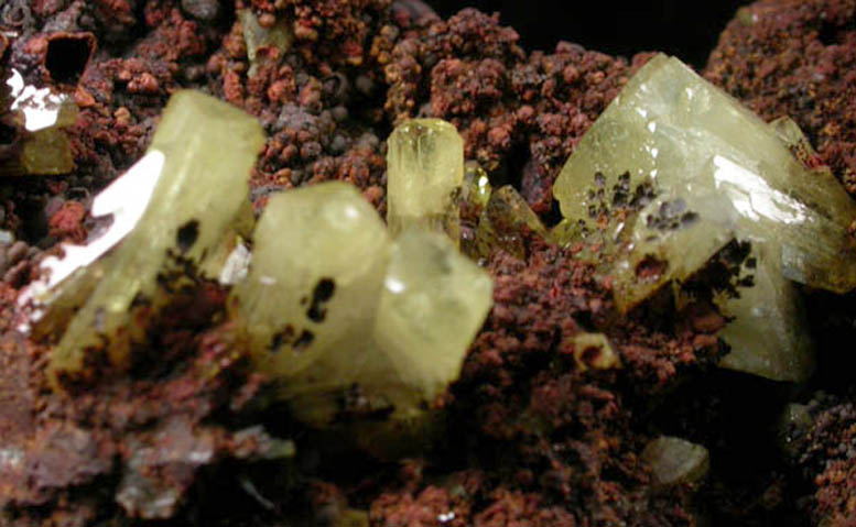 Adamite from Mina Ojuela, Mapimi, Durango, Mexico