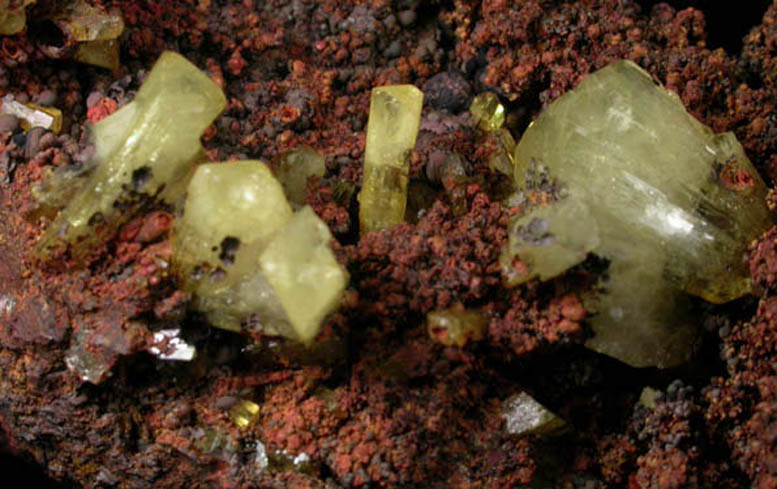 Adamite from Mina Ojuela, Mapimi, Durango, Mexico