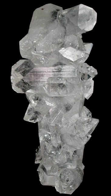 Apophyllite stalactite from Jalgaon, Maharashtra, India