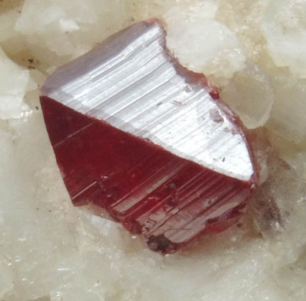 Cinnabar on Dolomite from Fenghuang, Xiangxi, Hunan, China