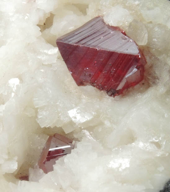 Cinnabar on Dolomite from Fenghuang, Xiangxi, Hunan, China