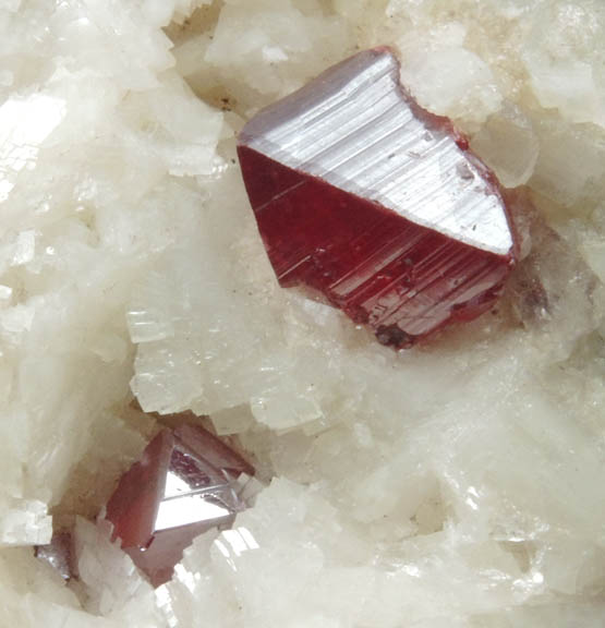 Cinnabar on Dolomite from Fenghuang, Xiangxi, Hunan, China